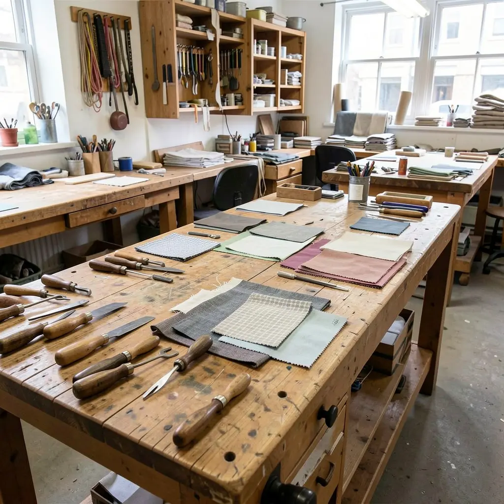 Craft workshop session studio